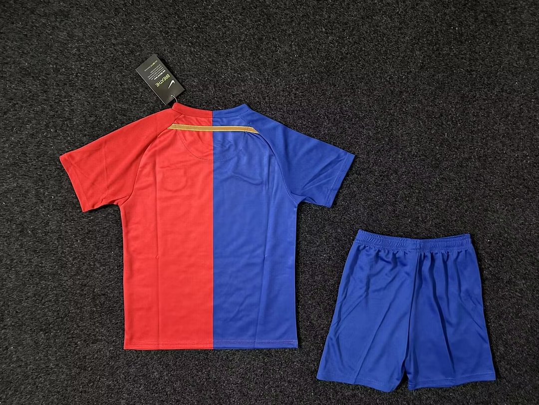 2024-2025 Barcelona Home Kids Kit Football Jersey Thai Quality
