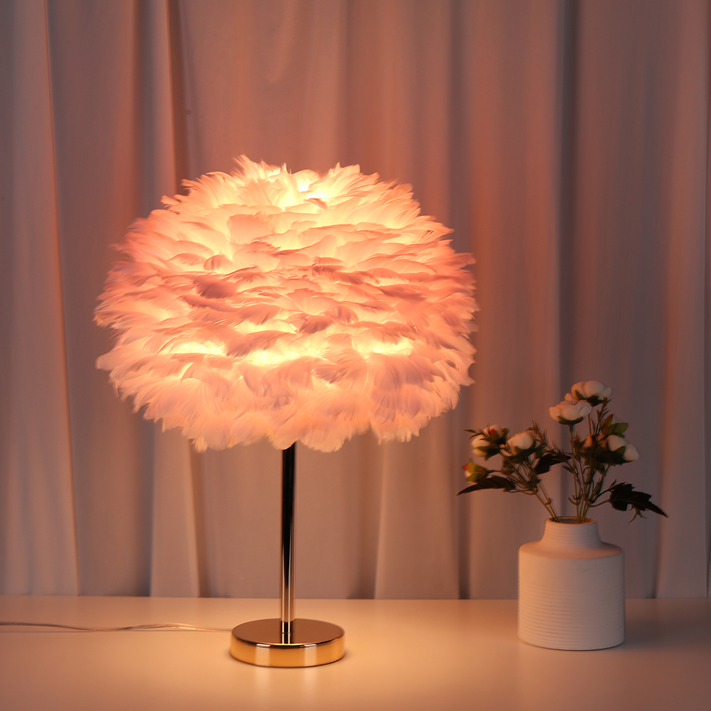 

Nordic Feather Romantic-Night Light, Pink, 501 Original