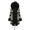 Women Fur Collar Jacket Winter Coat