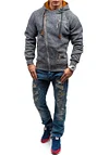 New Men's Side Zipper Hoodie