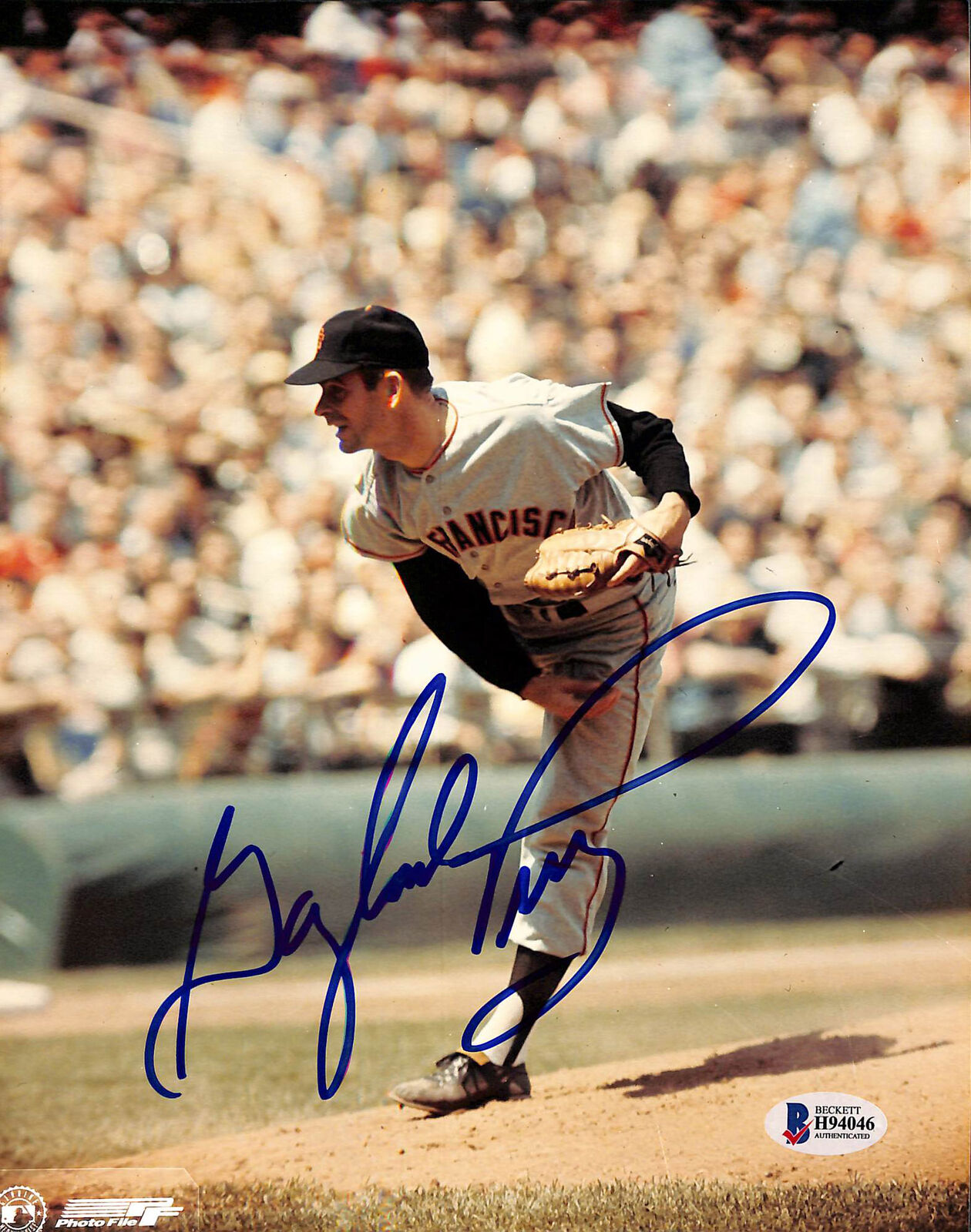 Giants Gaylord Perry Authentic Signed 8x10 Photo Poster painting Autographed BAS 2