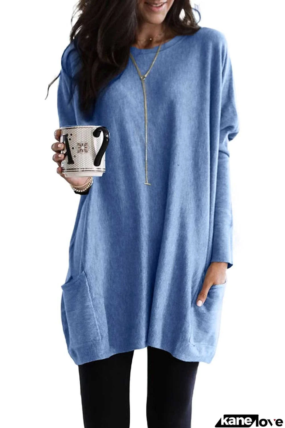 Longline Pocketed Top