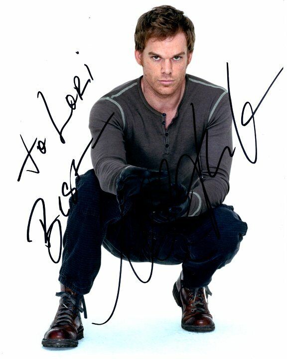 MICHAEL C. HALL Autographed Signed DEXTER Photo Poster paintinggraph - To Lori