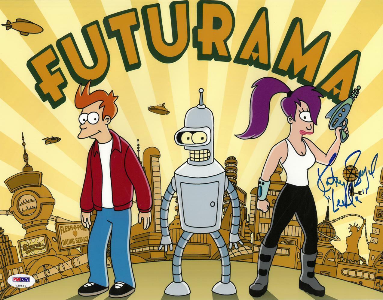 Katey Sagal Signed Futurama Authentic Autographed 11x14 Photo Poster painting PSA/DNA #V30548