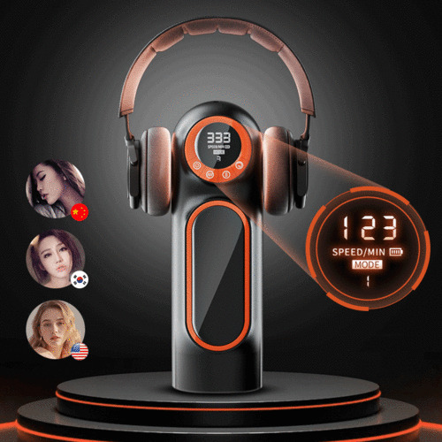 【With Free Lube】Intruder 1.0 Automatic Telescopic Sucking Vibrating Blowjob Toy