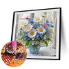 Daisy - peinture diamant perceuse ronde - 30*30cm