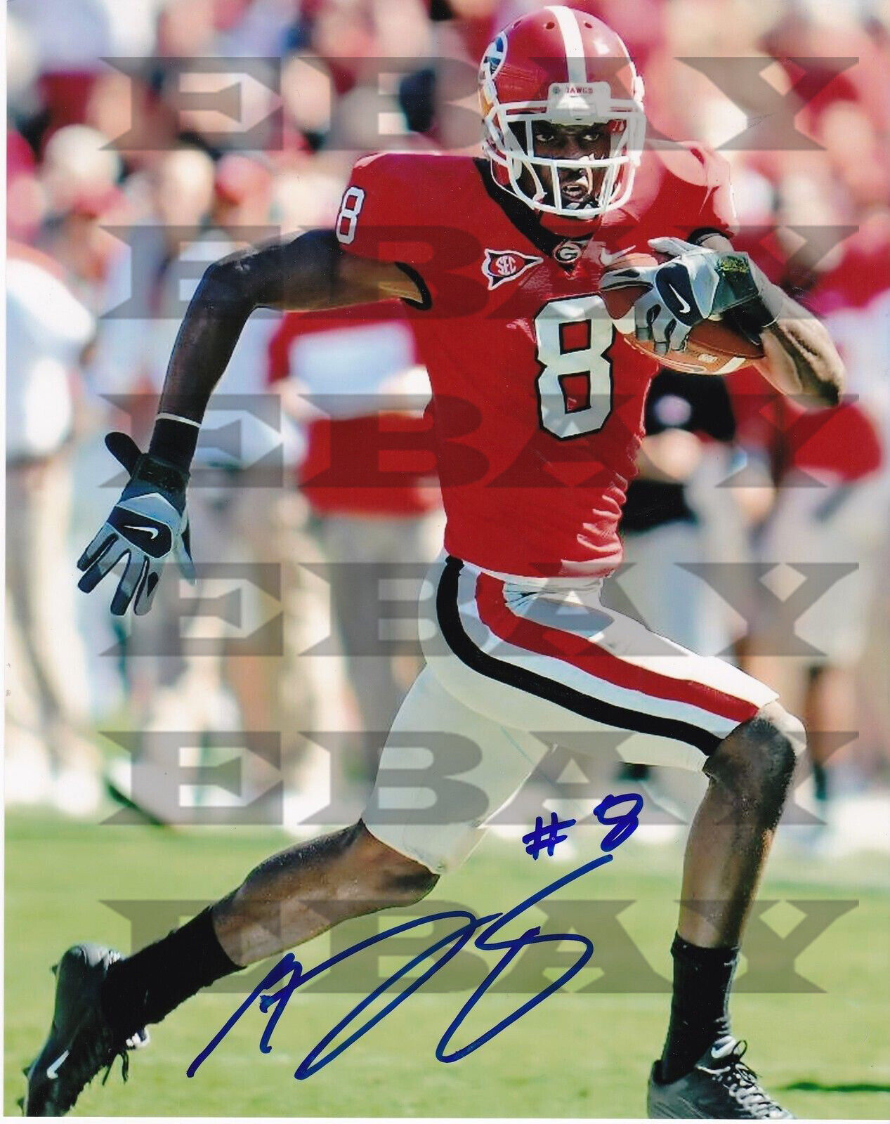 A.J. GREEN GEORGIA BULLDOGS Signed 8x10 autographed Photo Poster painting Reprint