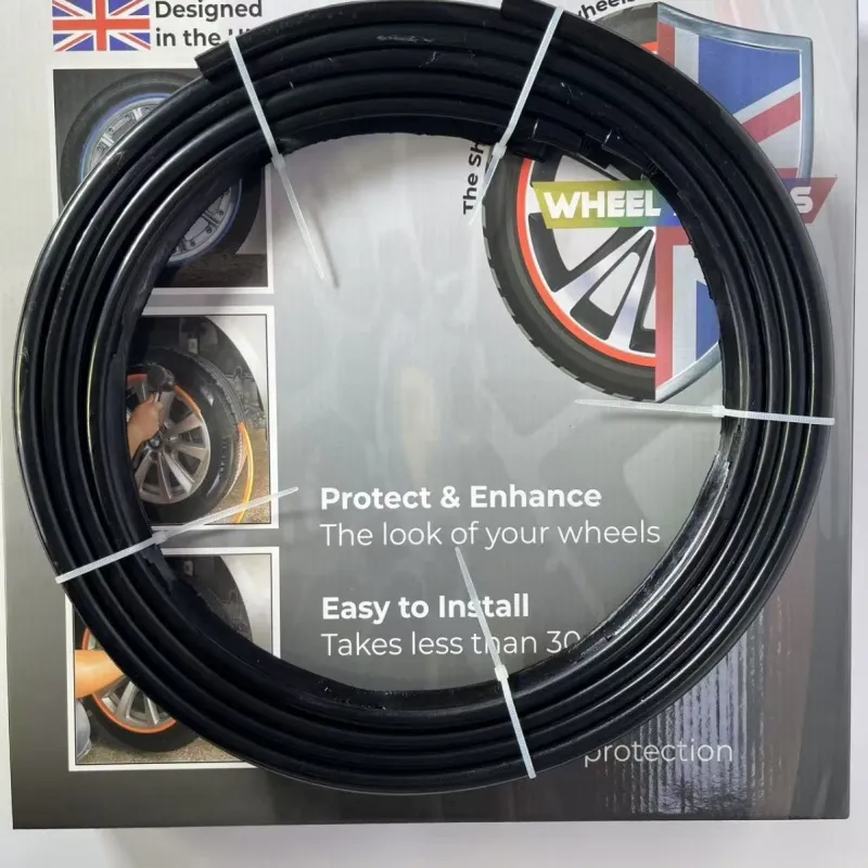 Car wheel protection ring anti-collision strip anti-scratch strip anti-scratch rubber strip