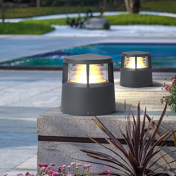 Outdoor Fence Led Post Light Landscape Decorative Lighting for Villa Courtyard Garden Lawn - Appledas