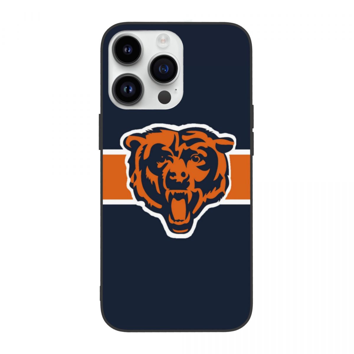 Horizontal Chicago Bears iPhone 14 Case Cover
