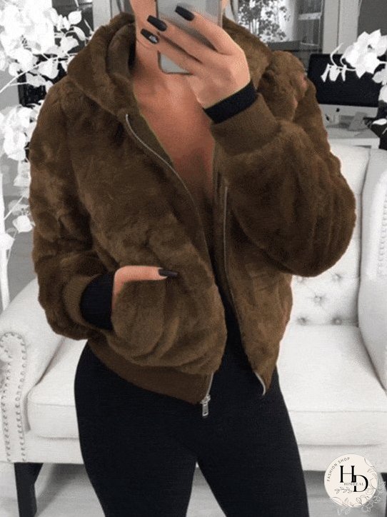 Tie-Dye Hooded Fleece Jacket