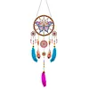 DIY Diamond Painting Dream Catcher Wind Kit Feather Hanging Craft Kit