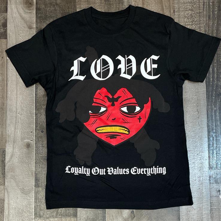  Heart face T-shirt