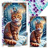 Cat - Diamond Painting - Full Round Drill (Canvas|40*70cm)