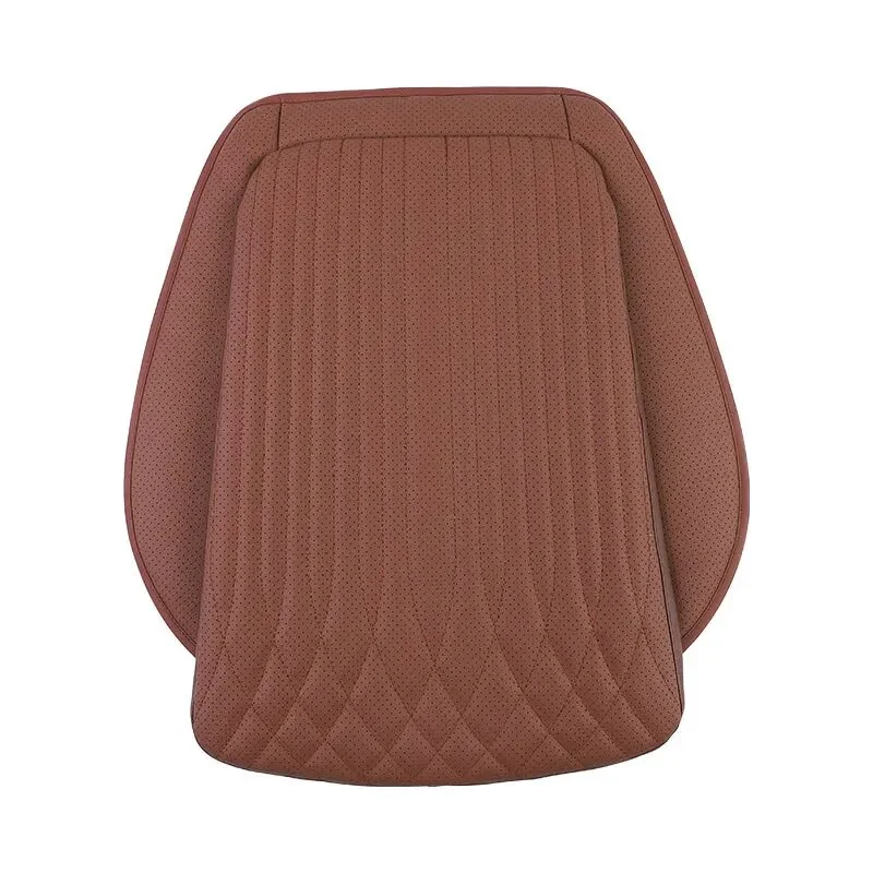 2024 New Car Seat Cushion Breathable Leather Commercial Vehicle Non-slip Support Pad Luxury Car Interior Seat Styling Mat