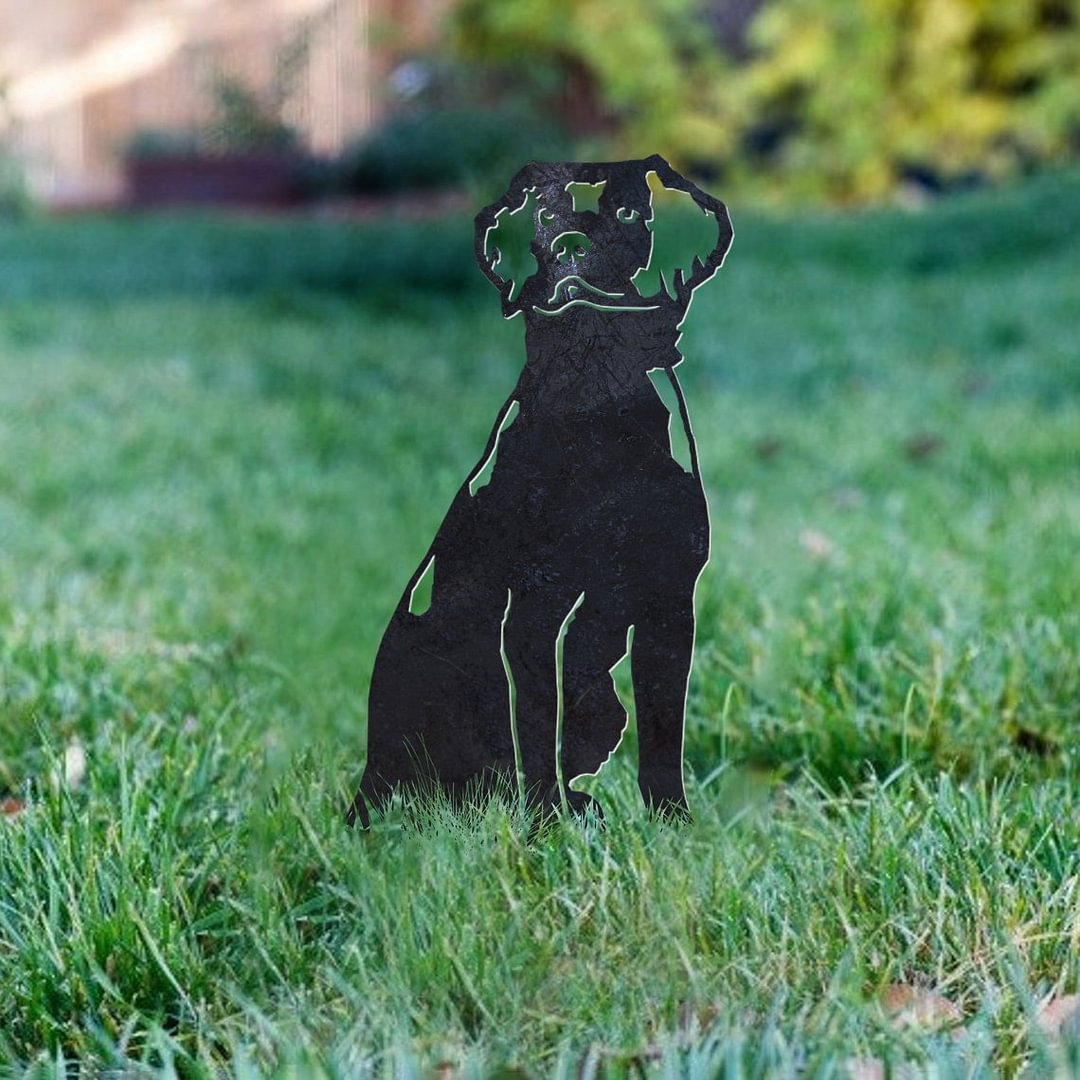 Nova Scotia Duck Tolling Retriever Metal Silhouette