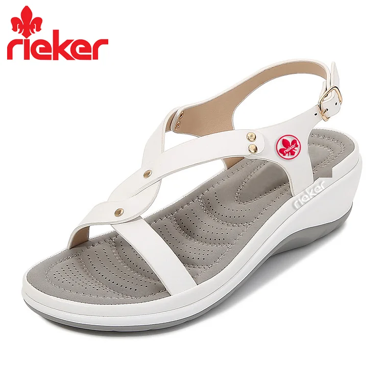 Rieker® nowe sandały na koturnie