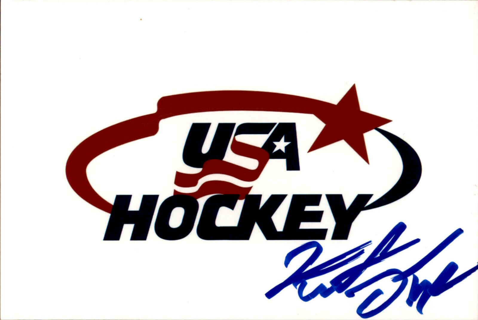 Keaton Thompson SIGNED 4x6 Photo Poster painting USNTDP TEAM USA / ANAHEIM DUCKS #2