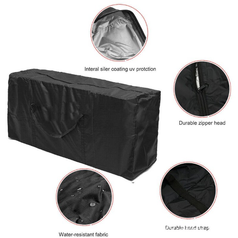 

Furniture Cushion Holder Christmas Outdoor Storage Bag, Black, 501 Original