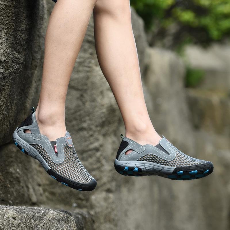 mesh beach shoes mens