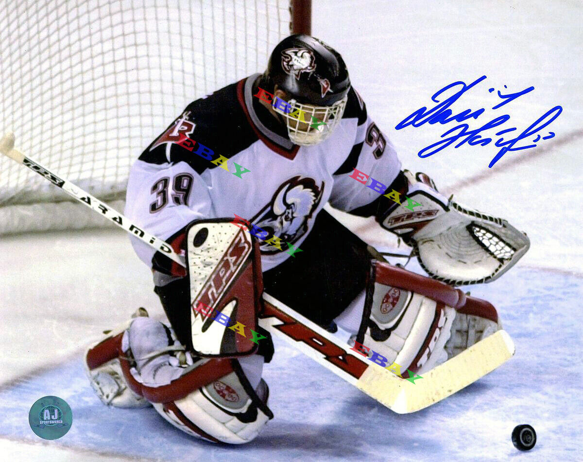 Dominik Hasek Buffalo Sabres Autographed Signed 8x10 Photo Poster painting Reprint