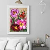 (5 Sizes) Butterfly Flower-Full Square Diamond Painting