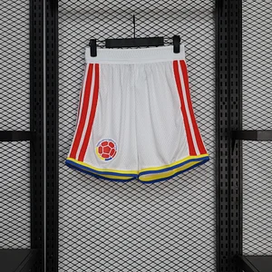2026 Player Version Retro Colombia Home Shorts  1:1 Thai Quality