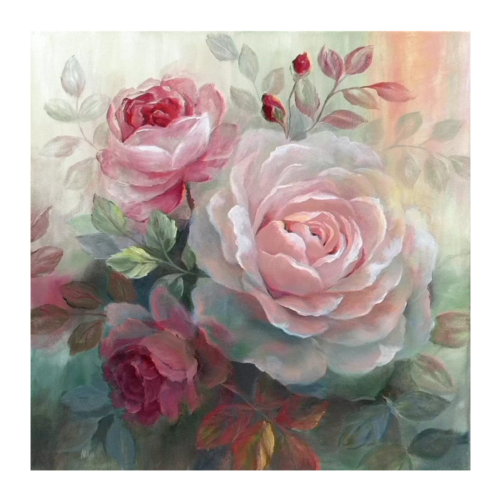 

20*20CM - Paint By Numbers - Rose, 501 Original