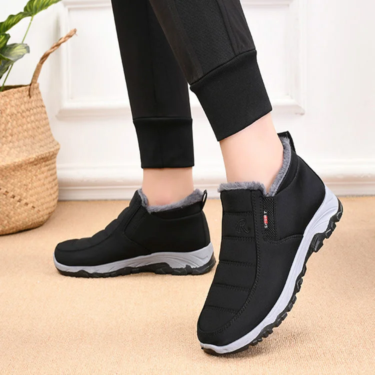 2022 Warme Rutschfest Wasserdicht Fleece Wanderschuhe