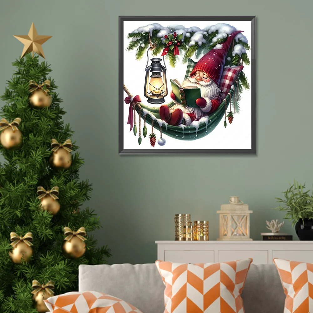 5D DIY Full Round Drill Diamond Painting - Christmas Gnome