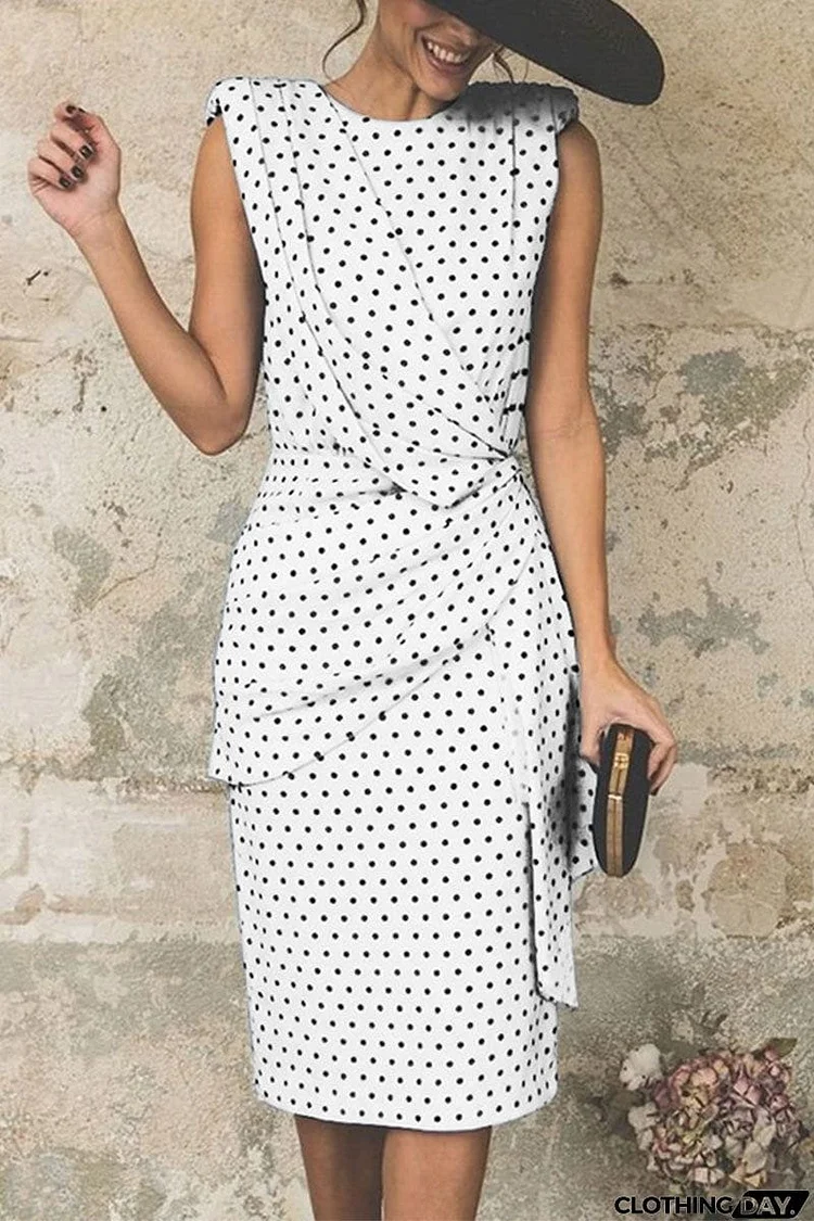 Sexy Print Patchwork O Neck Pencil Skirt Dresses