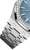Silver 904L Steel Light Blue Dial - Automatic - 34mm