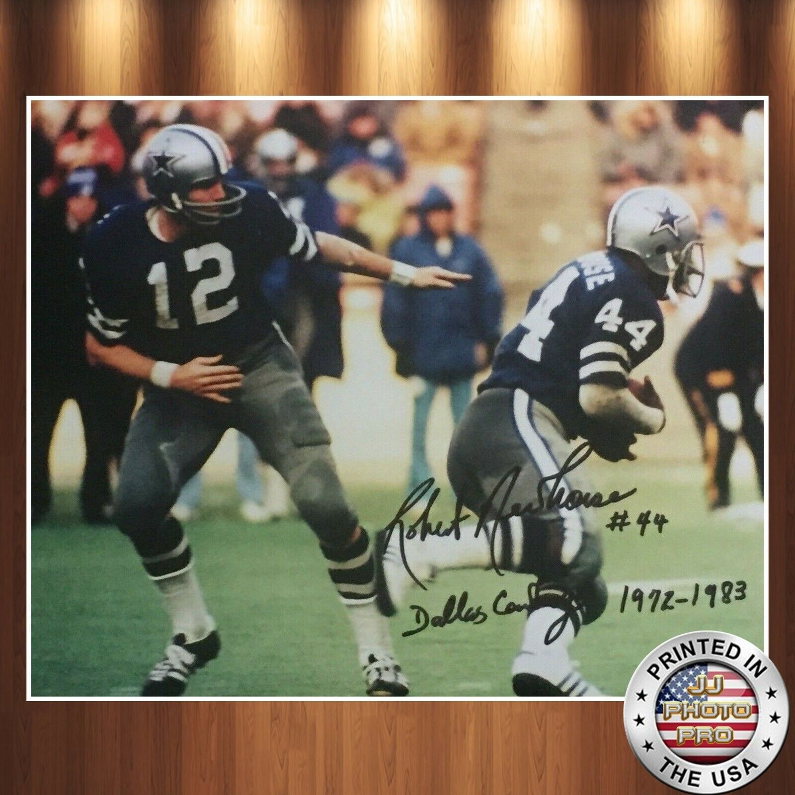 Robert Newhouse Autographed Signed 8x10 Photo Poster painting (Cowboys) REPRINT