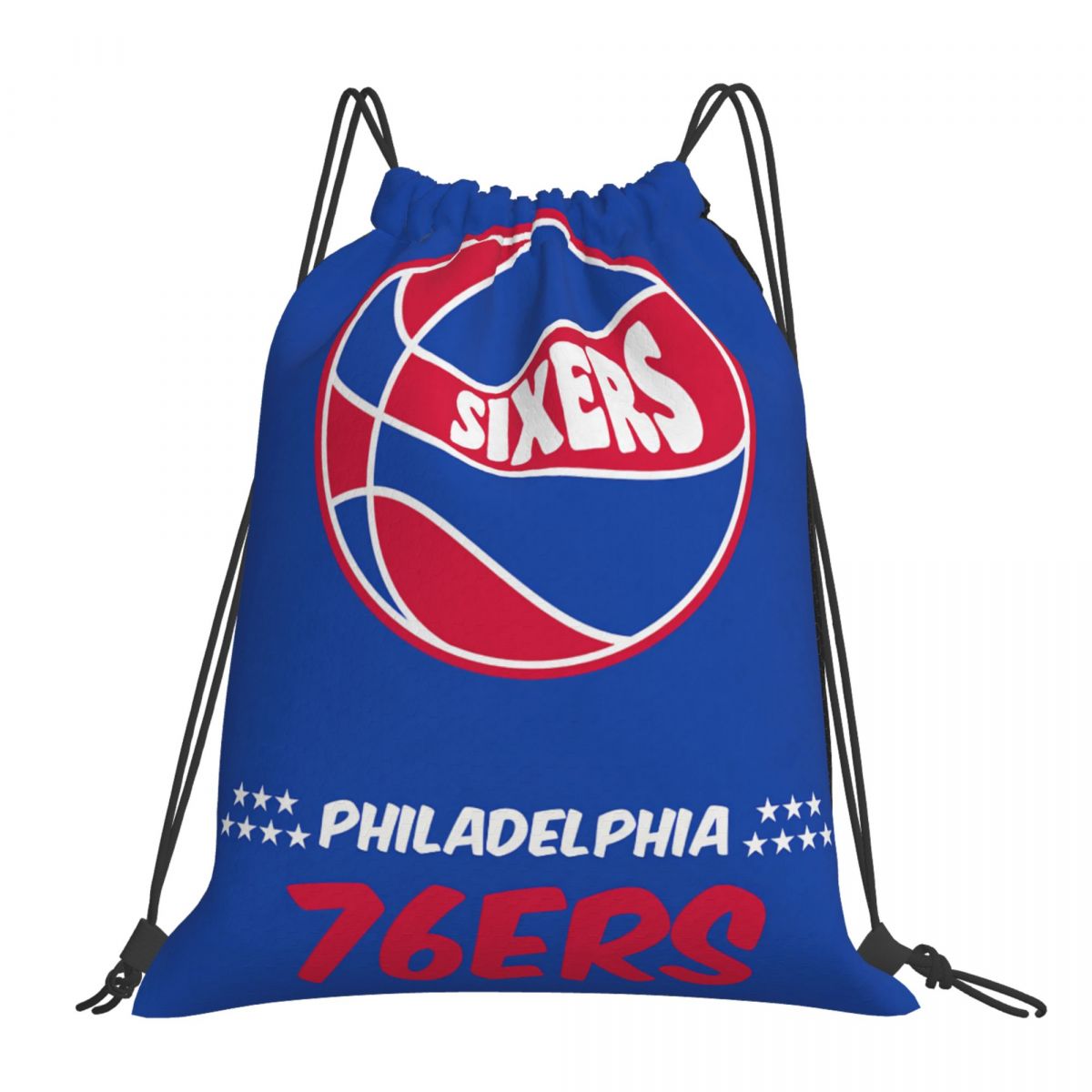 Philadelphia 76ers Drawstring Bags for School Gym