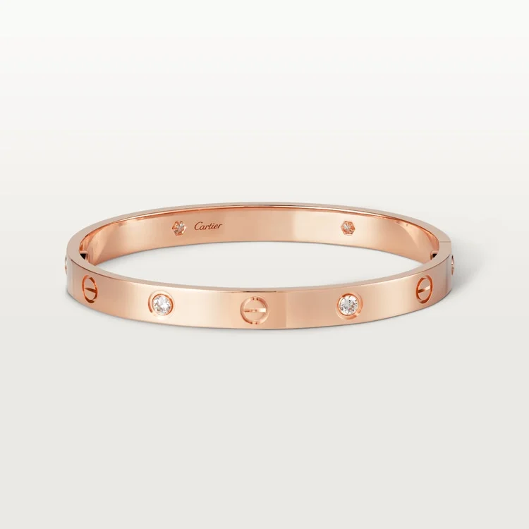 LOVE BRACELET, 4 DIAMONDS