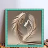 Love Dancer-11CT Stamped Cross Stitch 45*45cm/17.72*17.72in tapestrymarket