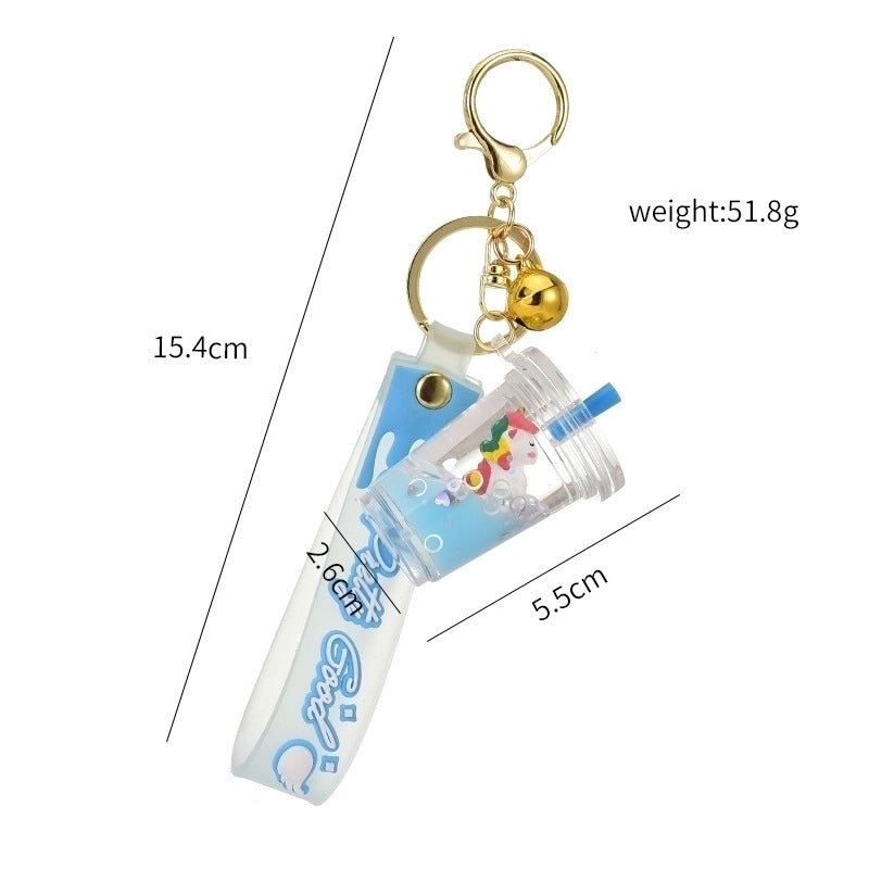 Cute Arylic Metal Plating Unisex Bag Pendant Keychain