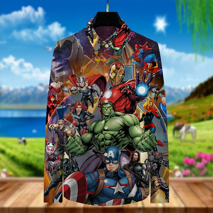 The Avengers Long Sleeve Shirt