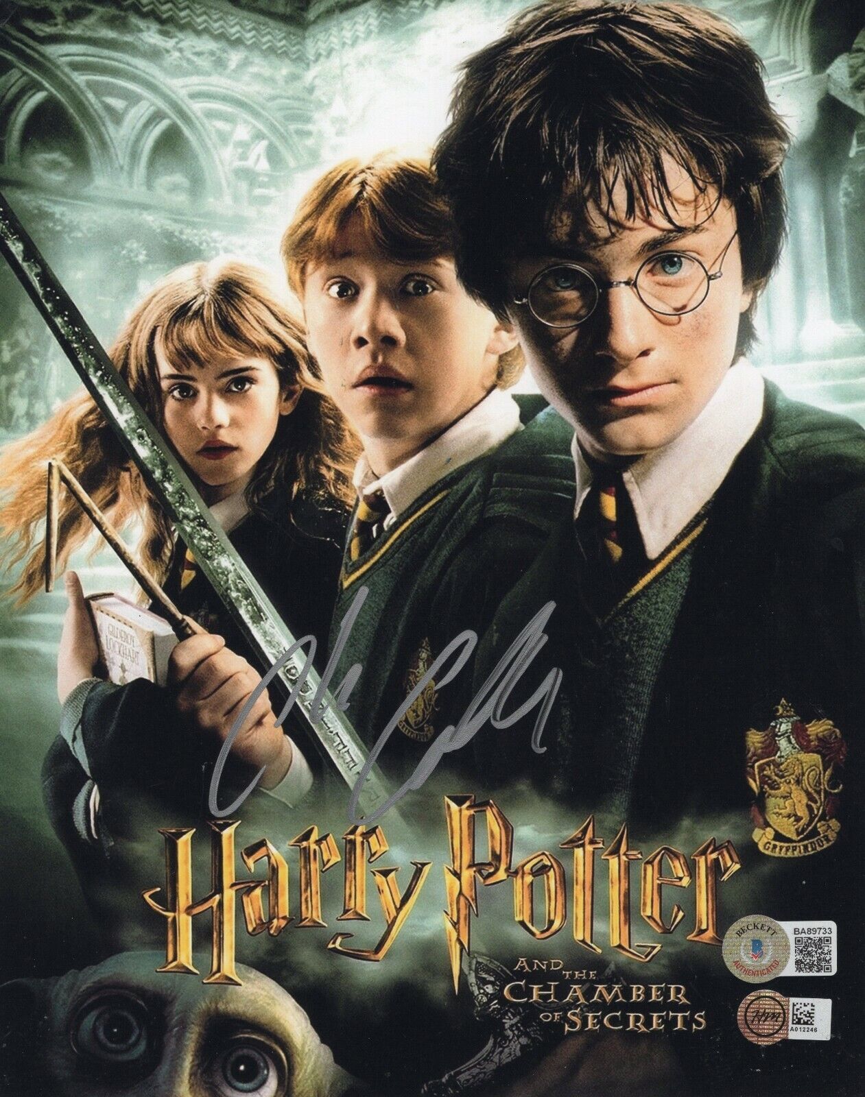 Chris Columbus Signed Harry Potter Director 8x10 Photo Poster painting w/Beckett COA BA89733