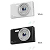 Compact Digital Camera with Fill Light (TF Card Not Included) HD Anti-Shake Student Camera Multiple Modes Portable Mini HD Video Camera Gift for Kids Teens and Starters