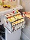 Freezer Shape Fridge Magnets Fridge Stickers with Food Models for Kitchen Locker