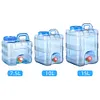 Portable Container with Faucet Camping Equipment Outdoor Water Bucket for Hiking