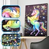 5D DIY Special-shaped Diamond Painting Horse Cross Stitch Kit Brodée