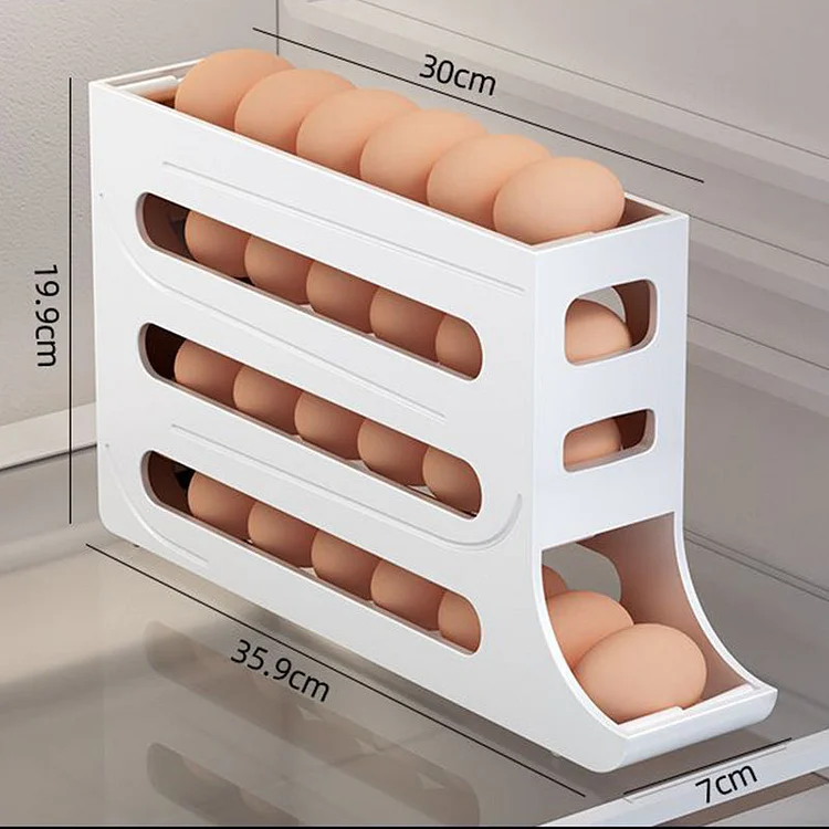 🥚4-Tier Tilted Design Egg Storage Rack