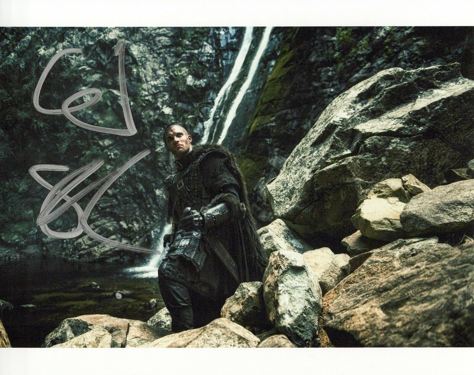 Ed Skrein Northmen A Viking Saga autographed Photo Poster painting signed 8x10 #4 Hjorr