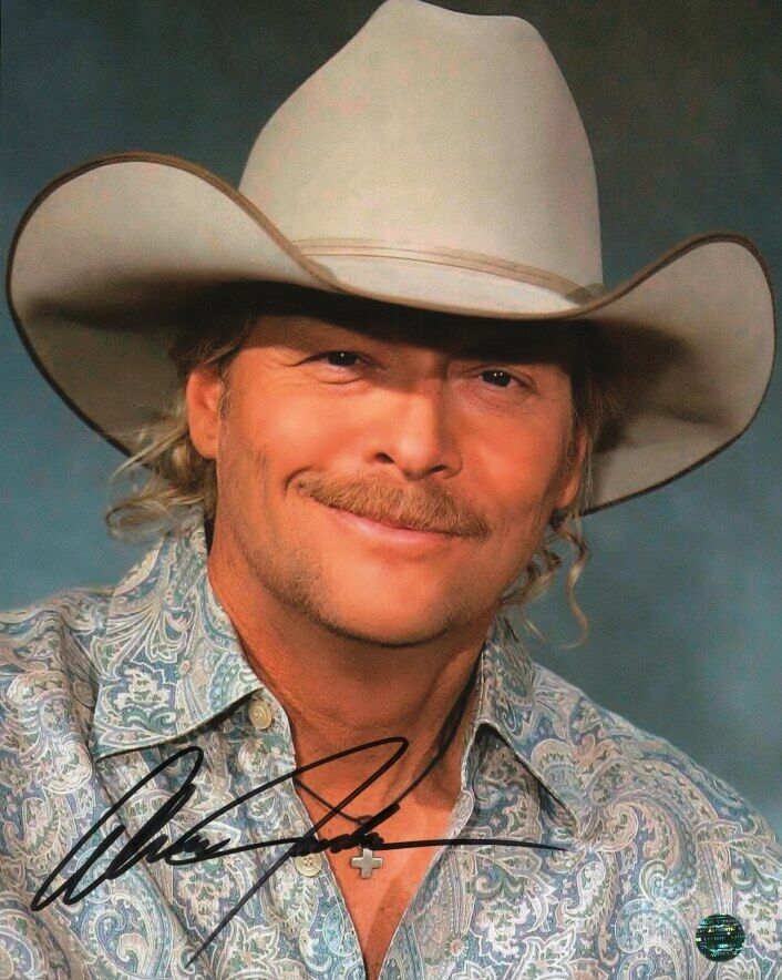 ALAN JACKSON Autographed Original 8x10 Photo Poster painting LOA TTM