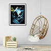 The King Triton - Full Round Diamond Painting-(Silhouette style)