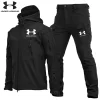 UNDER ARMOUR&reg; Men's Set Spring Fall 2024 - New Waterproof Tactical Hoodie (Two-piece Jacket + Pants Set)
