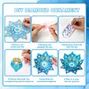 Diamond Art Painting Candle Holder Kit - Mandala Lotus