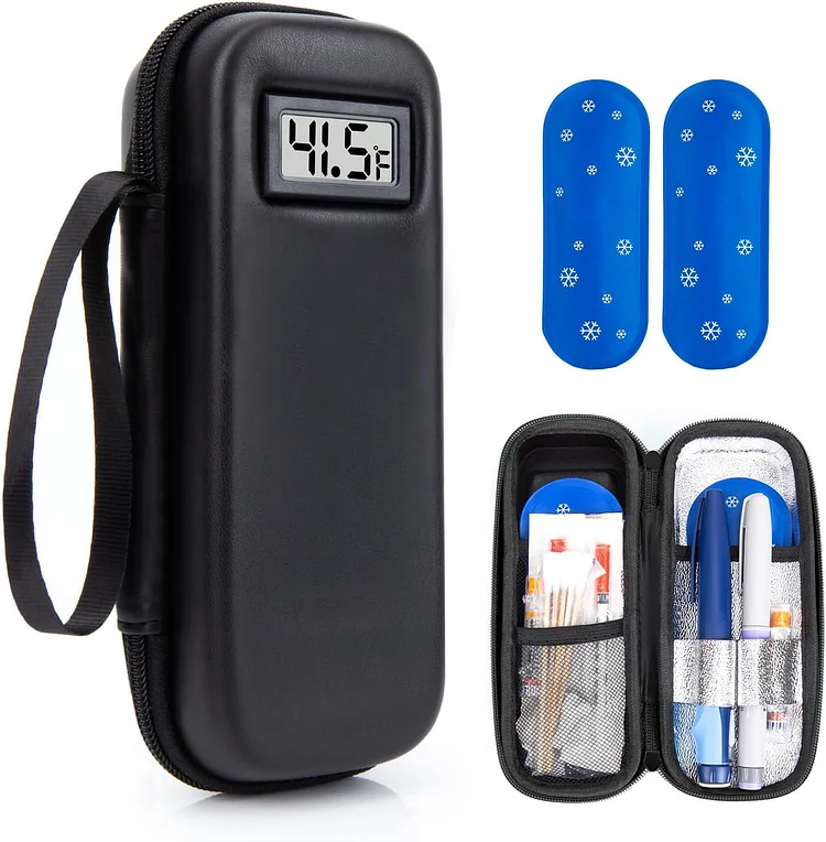 ✨HOT SALE 🔥Insulin Cooler Travel Case with Temperature Display 